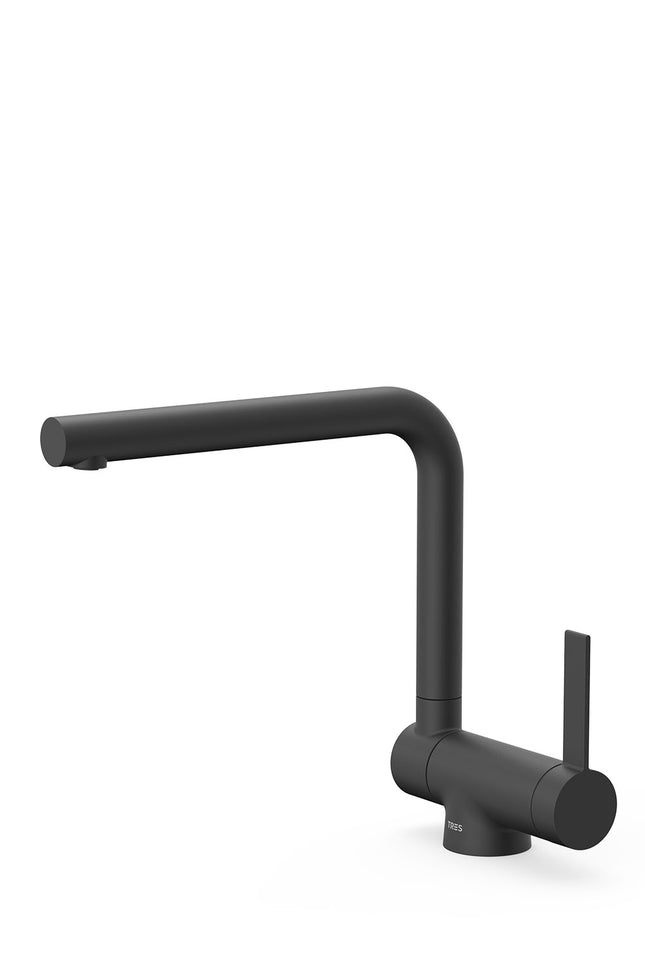 Single-lever kitchen mixer with folding spout-23033503NM