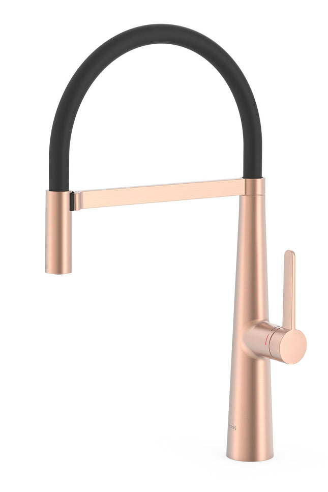 Single-lever kitchen mixer with flexible spout-23048702OPM